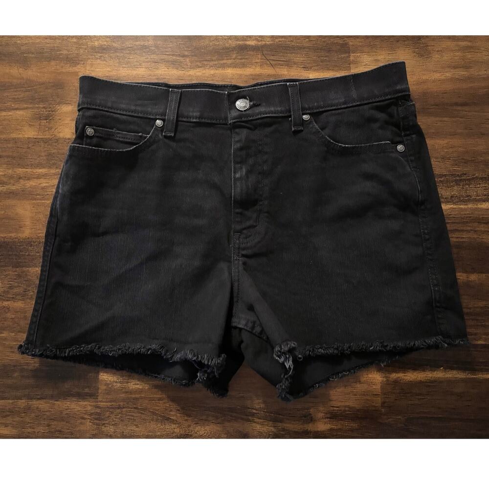 Harley Davidson Women’s 30 Shorts Jean Cut Offs High Rise Denim 3.5" Inseam